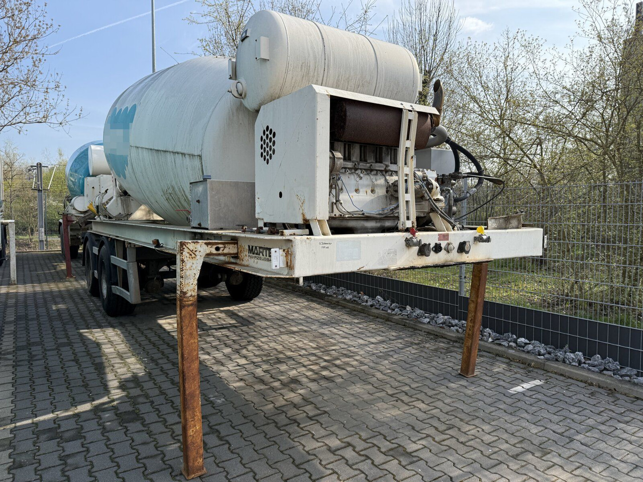 Intermix 10 m³ Betonmischer Auflieger mit Motor - Autobetoniere: foto 1 Intermix 10 m³ Betonmischer Auflieger mit Motor - Autobetoniere: foto 1