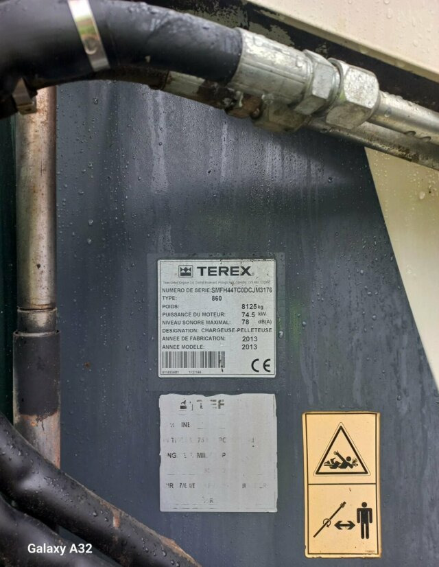 Terex 860 SX Baggerlader Baujahr 2013 - Makineritë e tjera: foto 4 Terex 860 SX Baggerlader Baujahr 2013 - Makineritë e tjera: foto 4