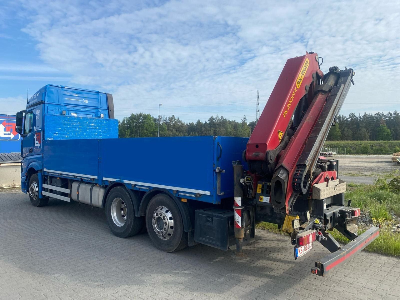 Mercedes-Benz ACTROS 2545 6x2 Pritsch Kran Palfinger PK20001 - Kamion me vinç: foto 2 Mercedes-Benz ACTROS 2545 6x2 Pritsch Kran Palfinger PK20001 - Kamion me vinç: foto 2