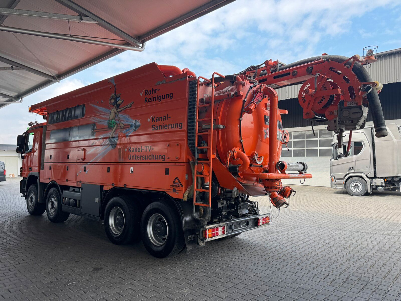 Mercedes-Benz ACTROS 4148 8x4 Kanalreiniger & Wasserrückgewinn - Kamion me vakuum: foto 5 Mercedes-Benz ACTROS 4148 8x4 Kanalreiniger & Wasserrückgewinn - Kamion me vakuum: foto 5