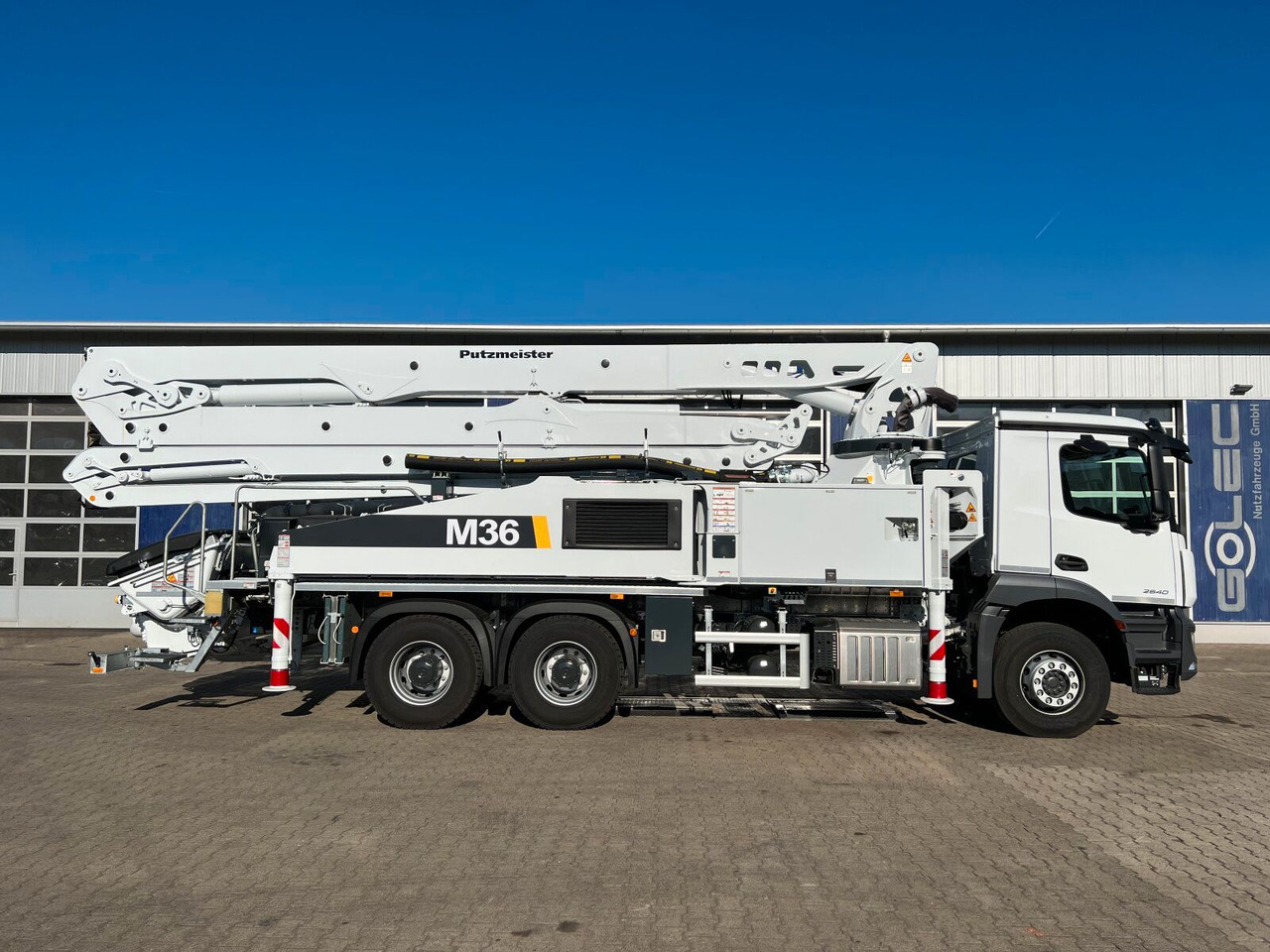 Mercedes-Benz AROCS 2640 6x4 E6 Betonpumpe Putzmeister 36-4 M - Pompë betoni: foto 3 Mercedes-Benz AROCS 2640 6x4 E6 Betonpumpe Putzmeister 36-4 M - Pompë betoni: foto 3