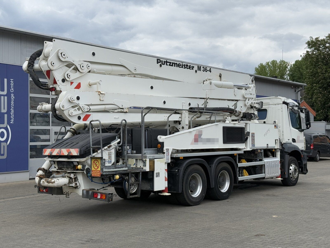 Mercedes-Benz AROCS 2840 6x4 Betonp. Putzmeister BSF36-4.16HLS - Pompë betoni: foto 4 Mercedes-Benz AROCS 2840 6x4 Betonp. Putzmeister BSF36-4.16HLS - Pompë betoni: foto 4
