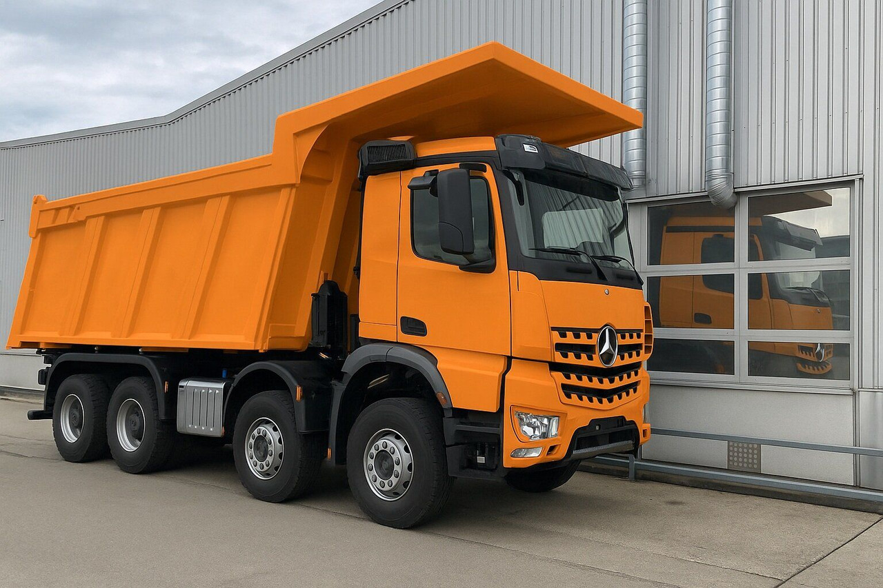 Mercedes-Benz AROCS 4851 8x6 Euro 6 Muldenkipper MEILLER 27 m³ - Kamion vetëshkarkues: foto 1 Mercedes-Benz AROCS 4851 8x6 Euro 6 Muldenkipper MEILLER 27 m³ - Kamion vetëshkarkues: foto 1