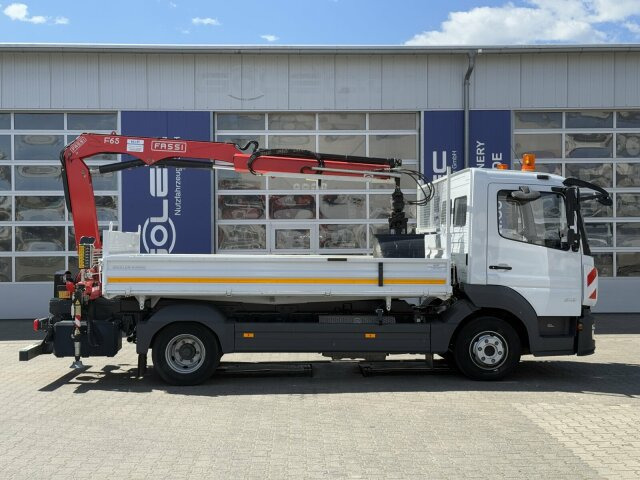 Kamioncine vetëshkarkuese Mercedes-Benz ATEGO 818 4x2 Euro 6 Kipper Kran FASSI F65B.0.22: foto 9