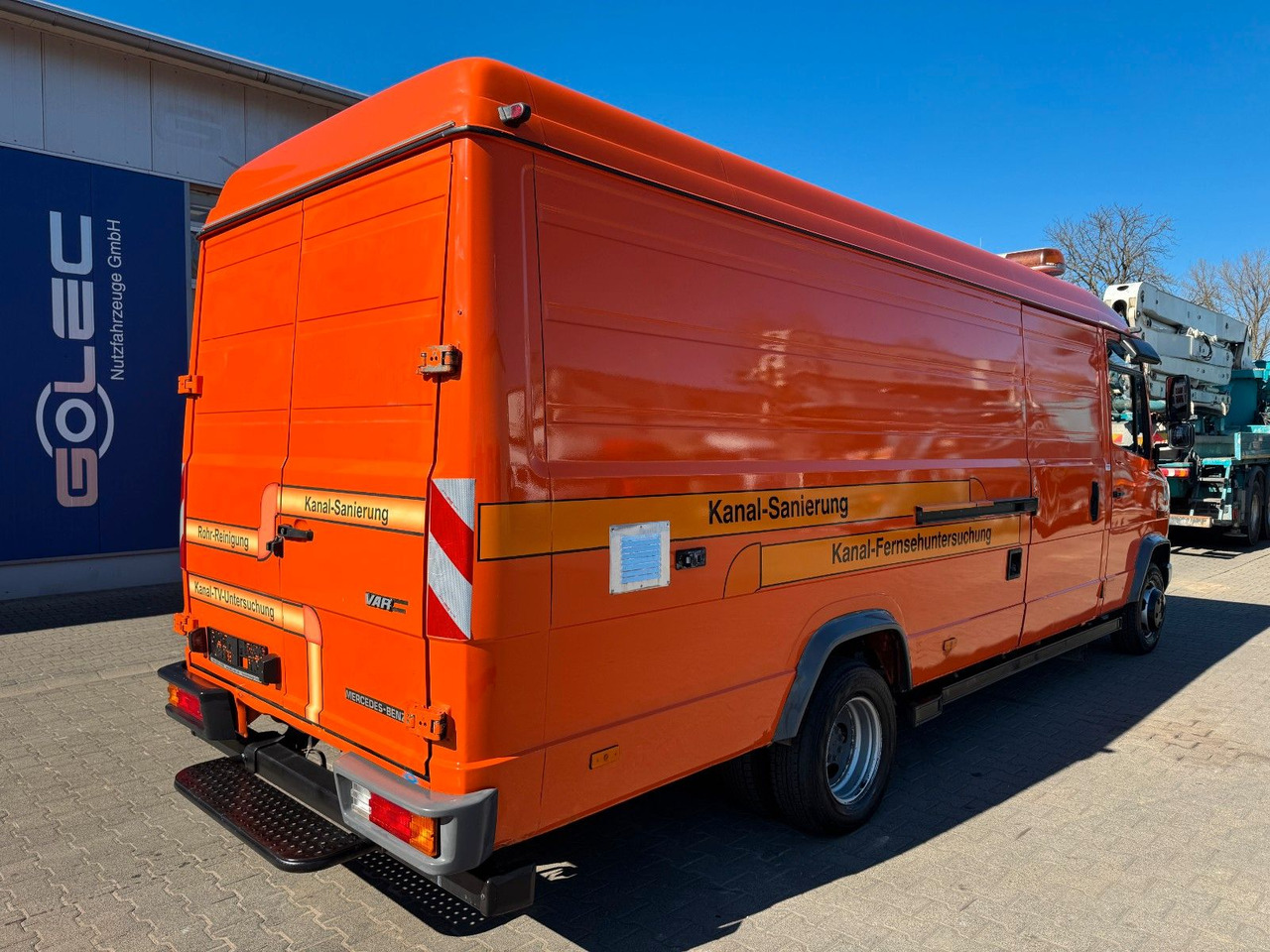 Mercedes-Benz Vario 614D TV Inspektionsanl RCA RAUSCH ELKA 600 - Kamion me vakuum: foto 4 Mercedes-Benz Vario 614D TV Inspektionsanl RCA RAUSCH ELKA 600 - Kamion me vakuum: foto 4