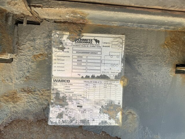 Schmitz Cargobull Gotha AFG 18 BS Baustoffanhänger 2 Achse - Rimorkio e hapur/ Platformë: foto 2 Schmitz Cargobull Gotha AFG 18 BS Baustoffanhänger 2 Achse - Rimorkio e hapur/ Platformë: foto 2
