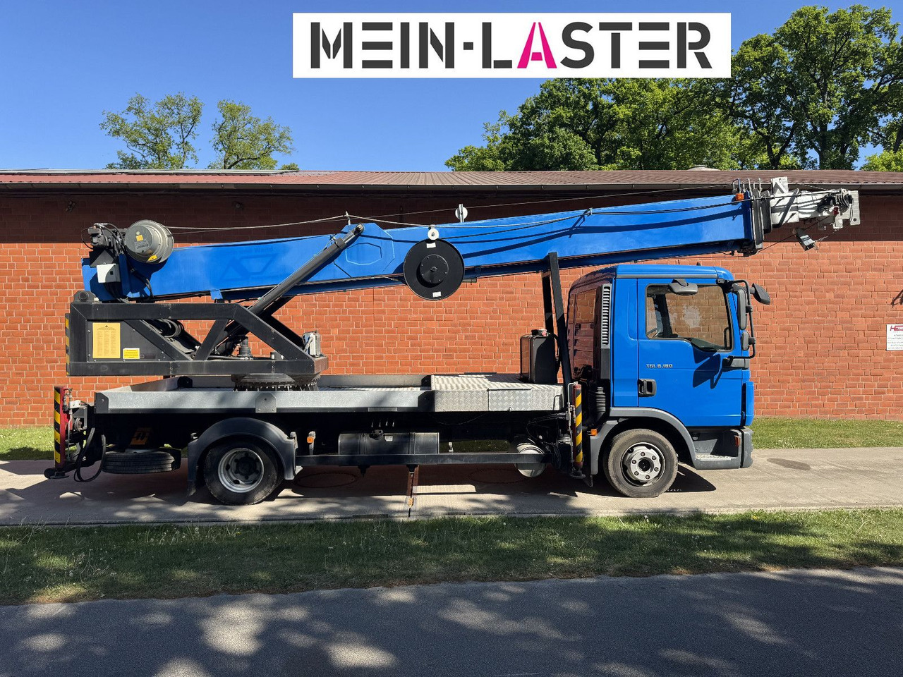 MAN 8.180 Emminghaus kein Böcker Klaas 33 Meter FB - Kamion me vinç: foto 5 MAN 8.180 Emminghaus kein Böcker Klaas 33 Meter FB - Kamion me vinç: foto 5