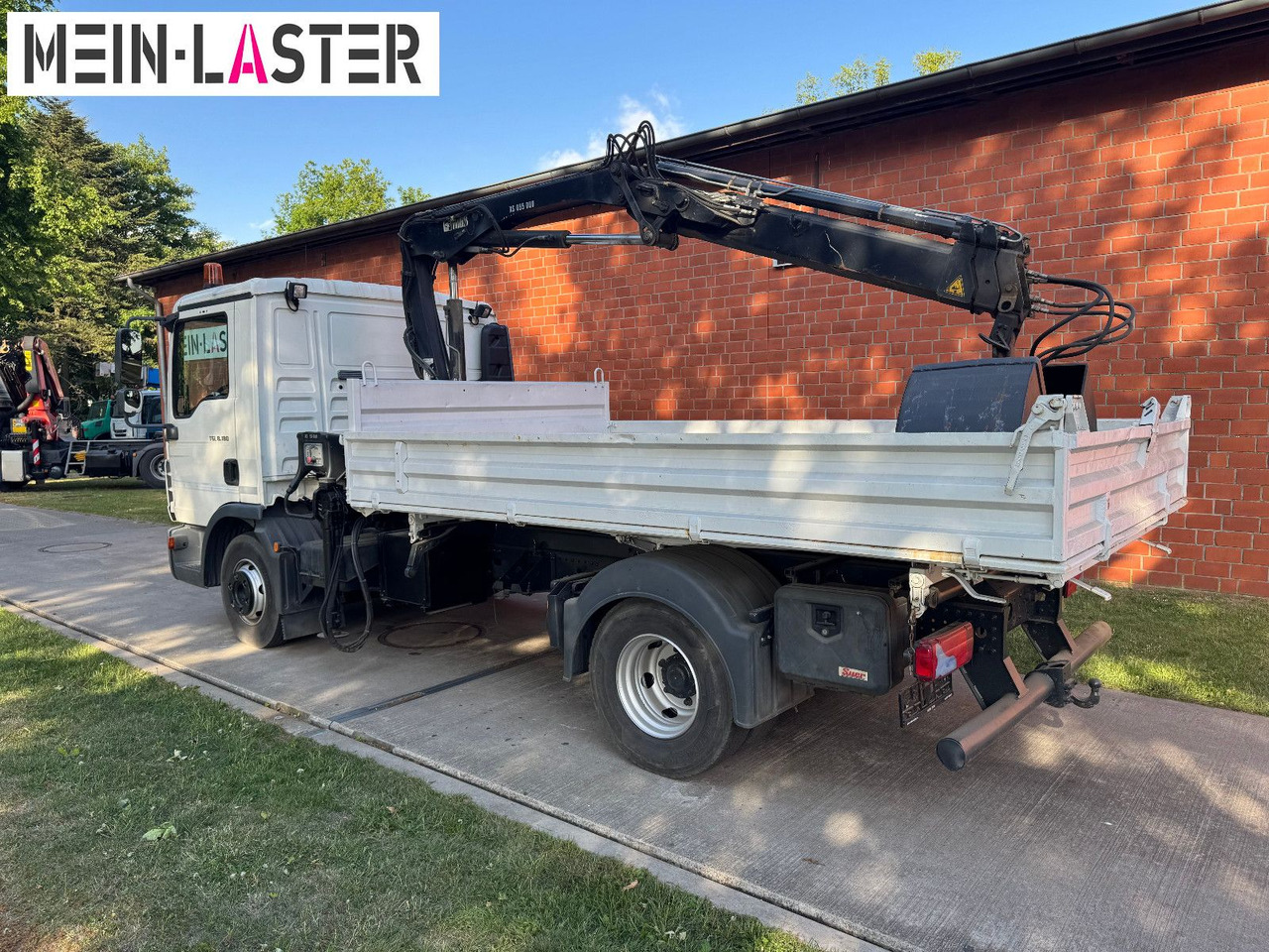 Kamioncine vetëshkarkuese MAN TGL 8.180 3 S-Kipper Hiab 55 D *10,2 m - 640 kg: foto 7