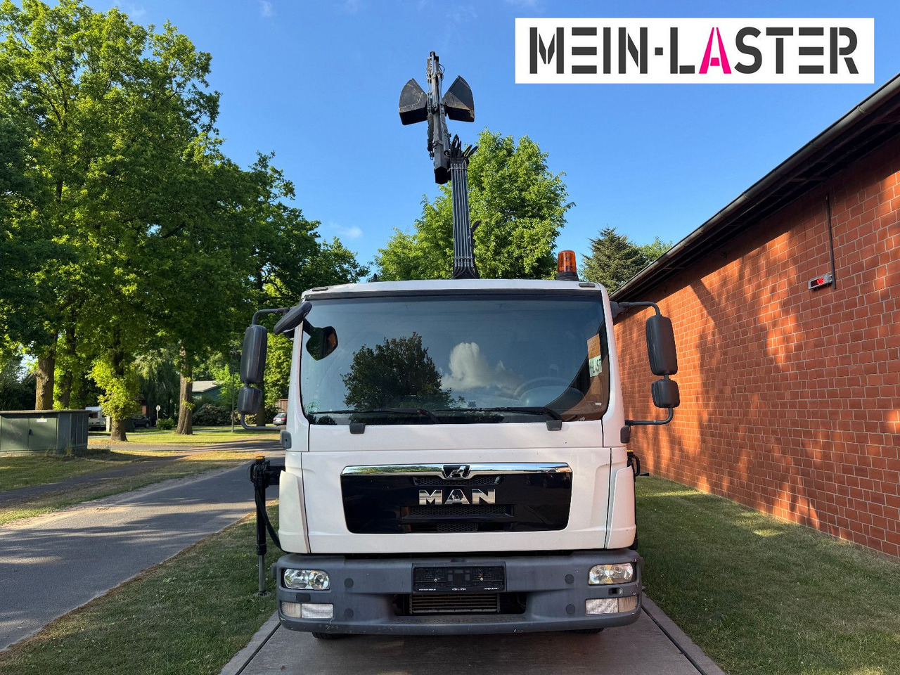 Kamioncine vetëshkarkuese MAN TGL 8.180 3 S-Kipper Hiab 55 D *10,2 m - 640 kg: foto 14