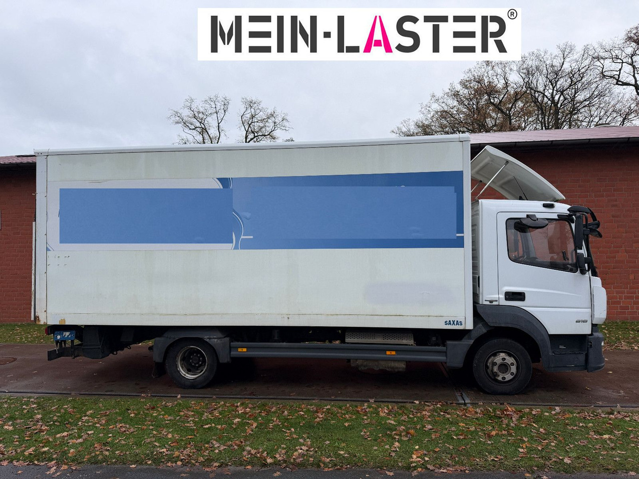 Mercedes-Benz Atego 816 LBW AHK 3 Sitzer - Kamioncine me kontinier: foto 4 Mercedes-Benz Atego 816 LBW AHK 3 Sitzer - Kamioncine me kontinier: foto 4