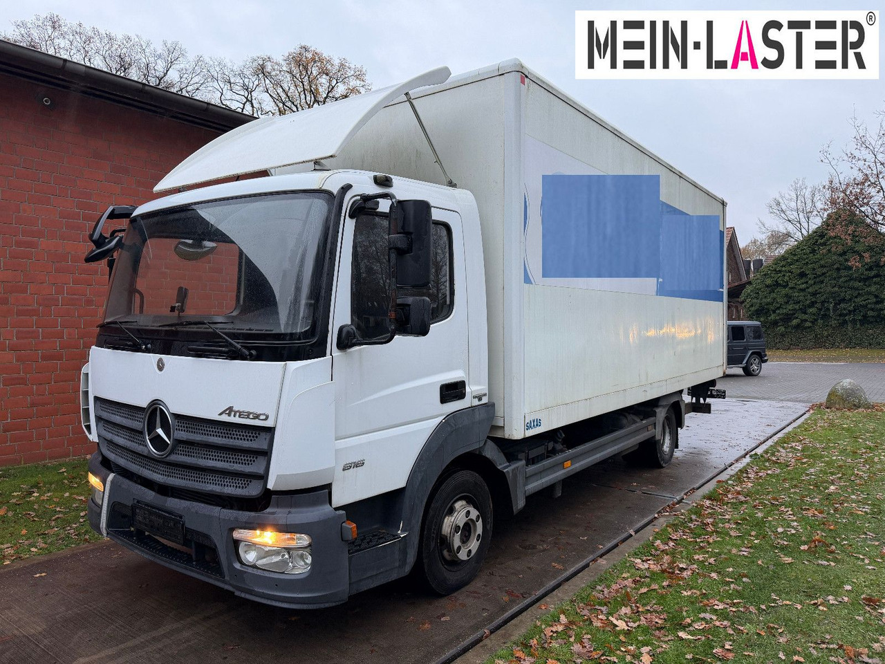 Mercedes-Benz Atego 816 LBW AHK 3 Sitzer - Kamioncine me kontinier: foto 3 Mercedes-Benz Atego 816 LBW AHK 3 Sitzer - Kamioncine me kontinier: foto 3