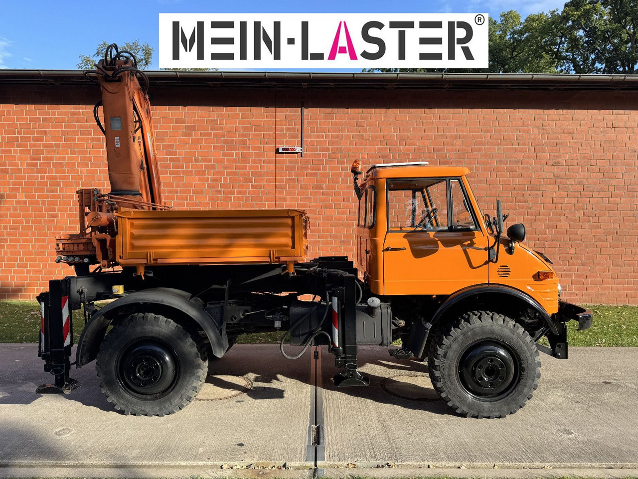 Unimog U 1100 Atlas AK 3006 nur 14.215 km-1. Hand - Kamion me vinç, Kamion me karroceri të hapur: foto 3 Unimog U 1100 Atlas AK 3006 nur 14.215 km-1. Hand - Kamion me vinç, Kamion me karroceri të hapur: foto 3