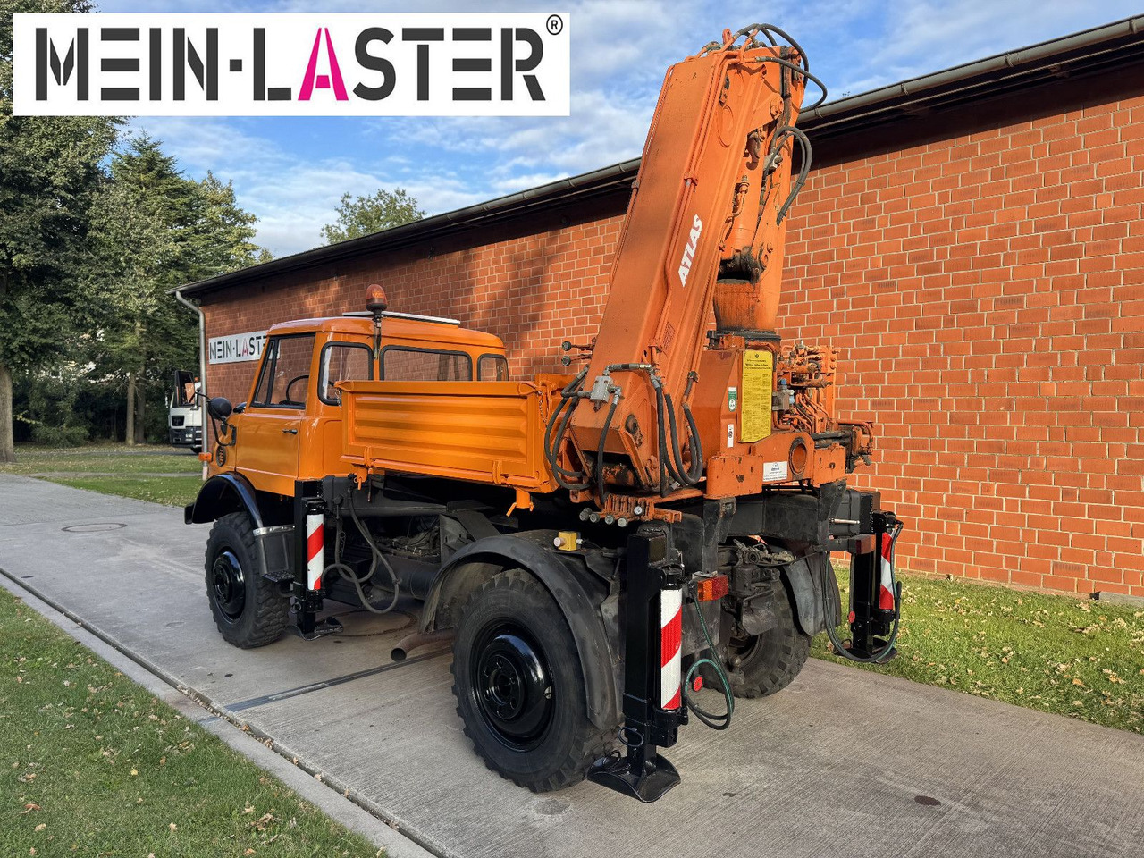 Unimog U 1100 Atlas AK 3006 nur 14.215 km-1. Hand - Kamion me vinç, Kamion me karroceri të hapur: foto 5 Unimog U 1100 Atlas AK 3006 nur 14.215 km-1. Hand - Kamion me vinç, Kamion me karroceri të hapur: foto 5