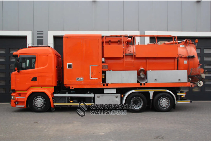 Scania R520 V8 KOKS MegaVac Loader 8000 Evo – Dry material unit - Kamion me vakuum: foto 2 Scania R520 V8 KOKS MegaVac Loader 8000 Evo – Dry material unit - Kamion me vakuum: foto 2