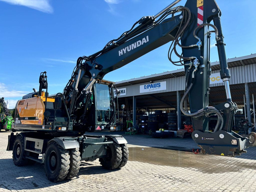 Hyundai HW160A - Ekskavator me goma: foto 4 Hyundai HW160A - Ekskavator me goma: foto 4