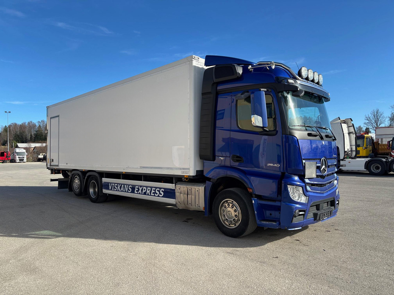 MERCEDES-BENZ ACTROS 2540 - Kamion vagonetë: foto 1 MERCEDES-BENZ ACTROS 2540 - Kamion vagonetë: foto 1