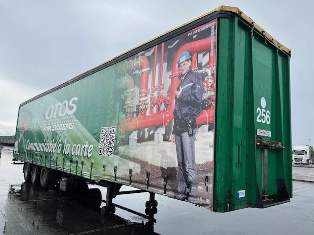 LAG 2X 2005 LAG SCHUIFZEIL TRAILER met kooiaap uitvoering - Gjysmë rimorkio me vagonetë të mbyllur: foto 1 LAG 2X 2005 LAG SCHUIFZEIL TRAILER met kooiaap uitvoering - Gjysmë rimorkio me vagonetë të mbyllur: foto 1