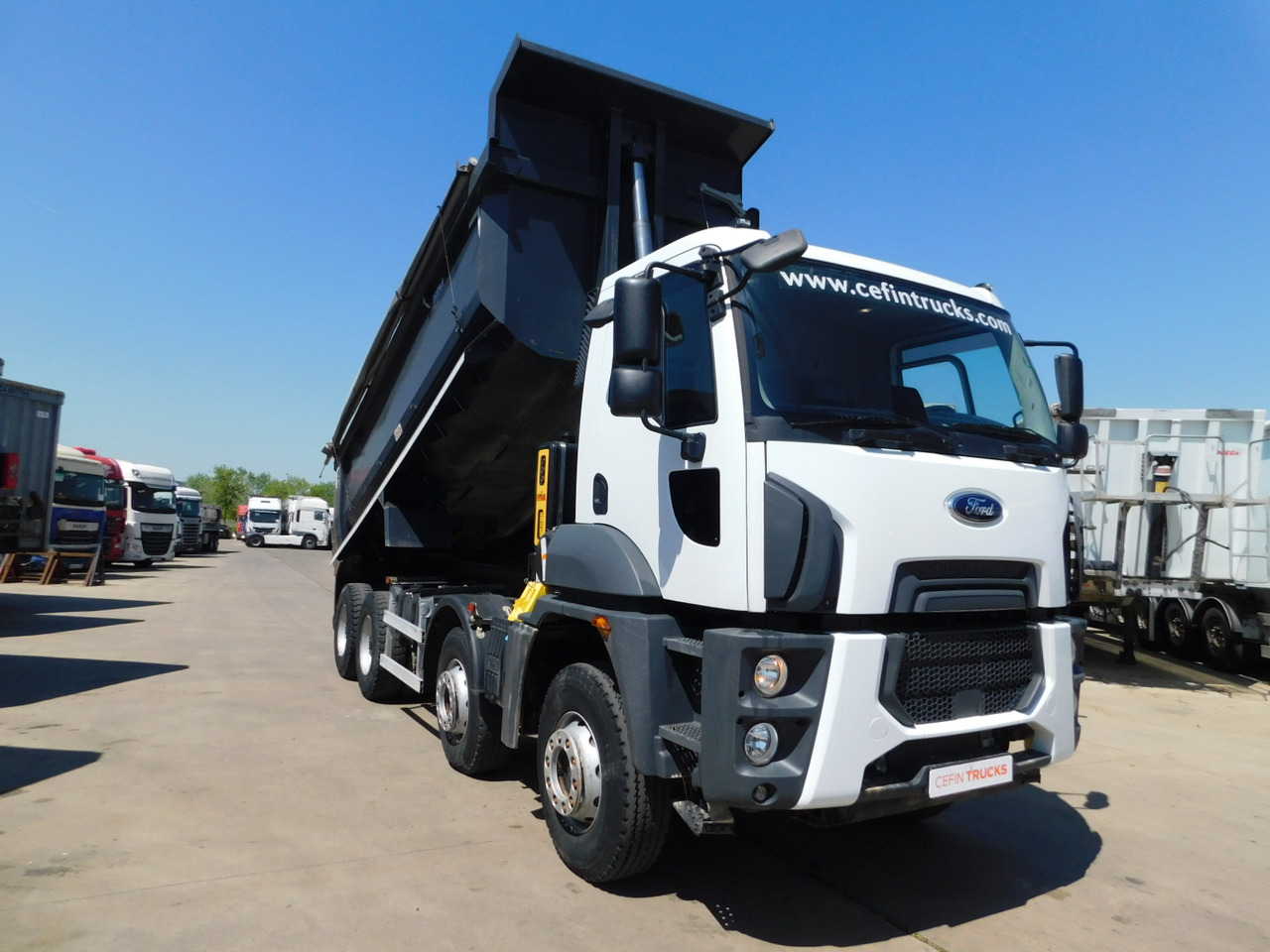 Ford 4142d 8x4 dcab e6 16s2230 - Kamion vetëshkarkues: foto 2 Ford 4142d 8x4 dcab e6 16s2230 - Kamion vetëshkarkues: foto 2