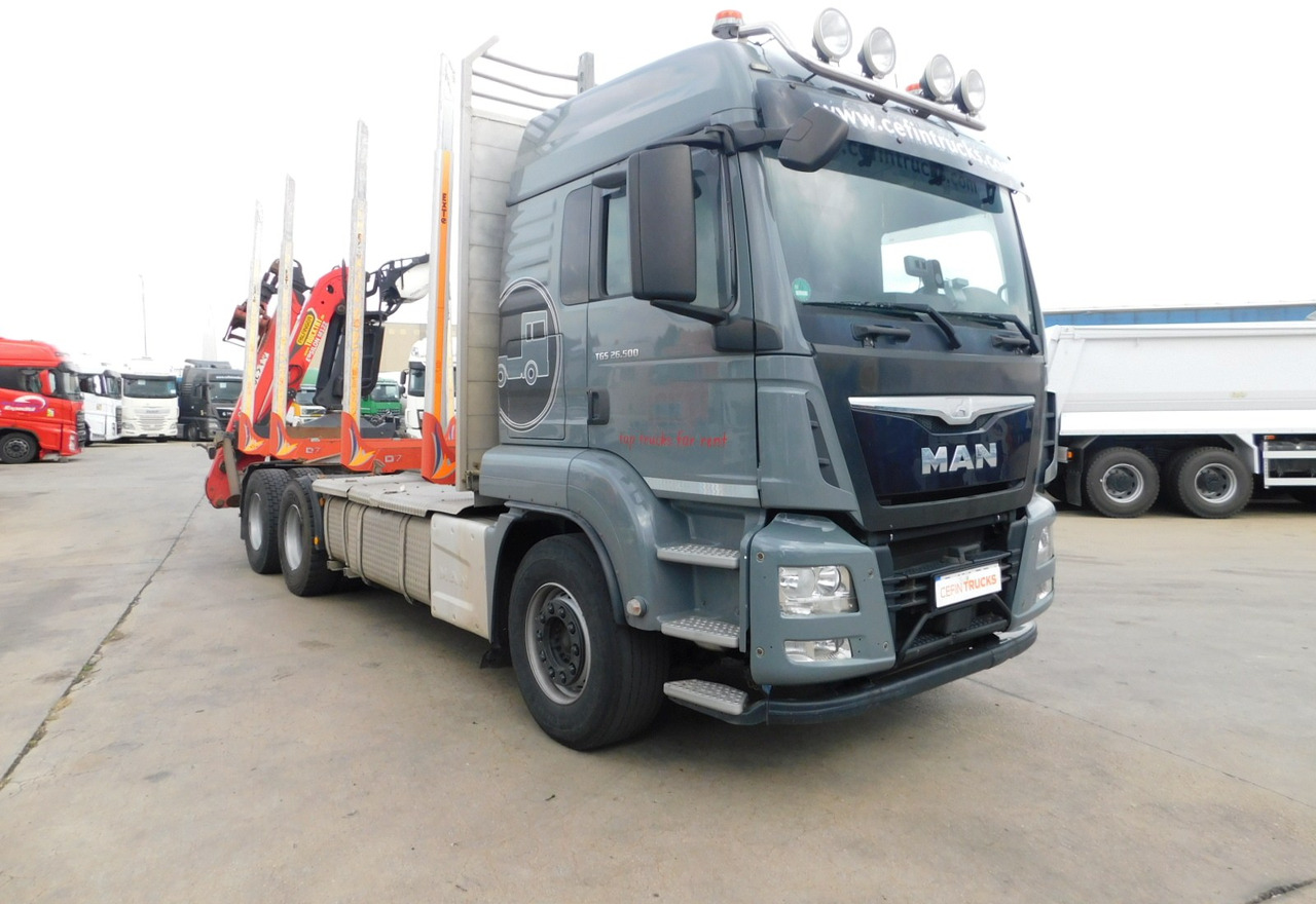 Man Tgs - Kamion për transport druri, Kamion me vinç: foto 2 Man Tgs - Kamion për transport druri, Kamion me vinç: foto 2