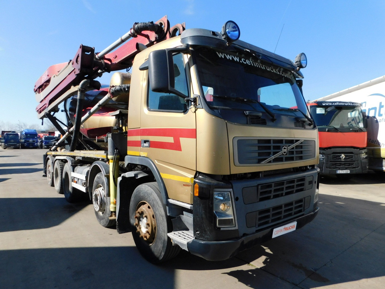 Volvo Pompa de beton cu mixer fm 9 - Autobetoniere: foto 2 Volvo Pompa de beton cu mixer fm 9 - Autobetoniere: foto 2