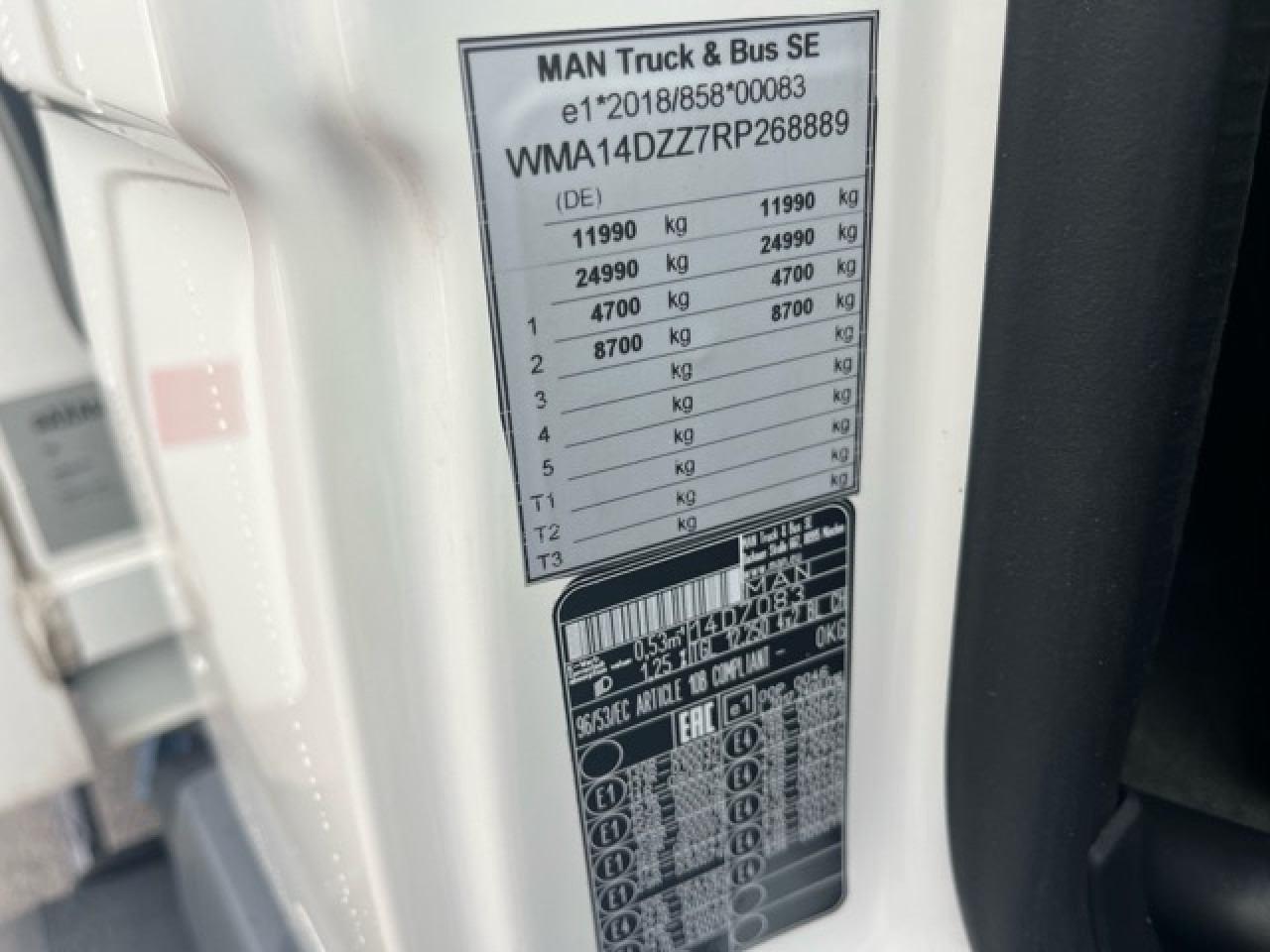 MAN TGL 12.250 4x2 BL CH Euro6 Klima AHK Luftfeder ZV - Kamion vagonetë: foto 2 MAN TGL 12.250 4x2 BL CH Euro6 Klima AHK Luftfeder ZV - Kamion vagonetë: foto 2