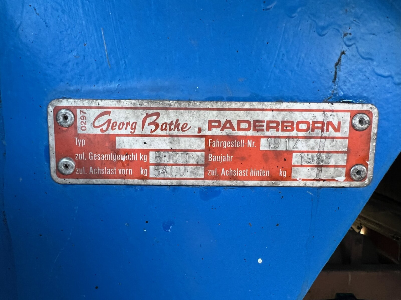 Asphaltkocher Bathe Asphaltkocher ca. 4m³, 4x VORHANDEN! - Makineri asfalti, Rimorkio: foto 3 Asphaltkocher Bathe Asphaltkocher ca. 4m³, 4x VORHANDEN! - Makineri asfalti, Rimorkio: foto 3