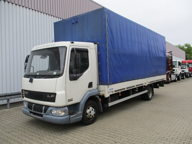 DAF DAF AE 45.150 LF Plane Spriegel LBW DAF AE 45.150 LF 4x2, Plane Spriegel LBW - Kamion me tendë: foto 1 DAF DAF AE 45.150 LF Plane Spriegel LBW DAF AE 45.150 LF 4x2, Plane Spriegel LBW - Kamion me tendë: foto 1