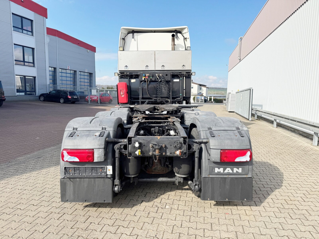 Gjysmë-kamion MAN TGX 41.540 8X4/4 BLS TGX 41.540 8X4/4 BLS, Vorlauflenkachse, Navi, Intarder, Registerkupplung, Schwerlast 160t: foto 11