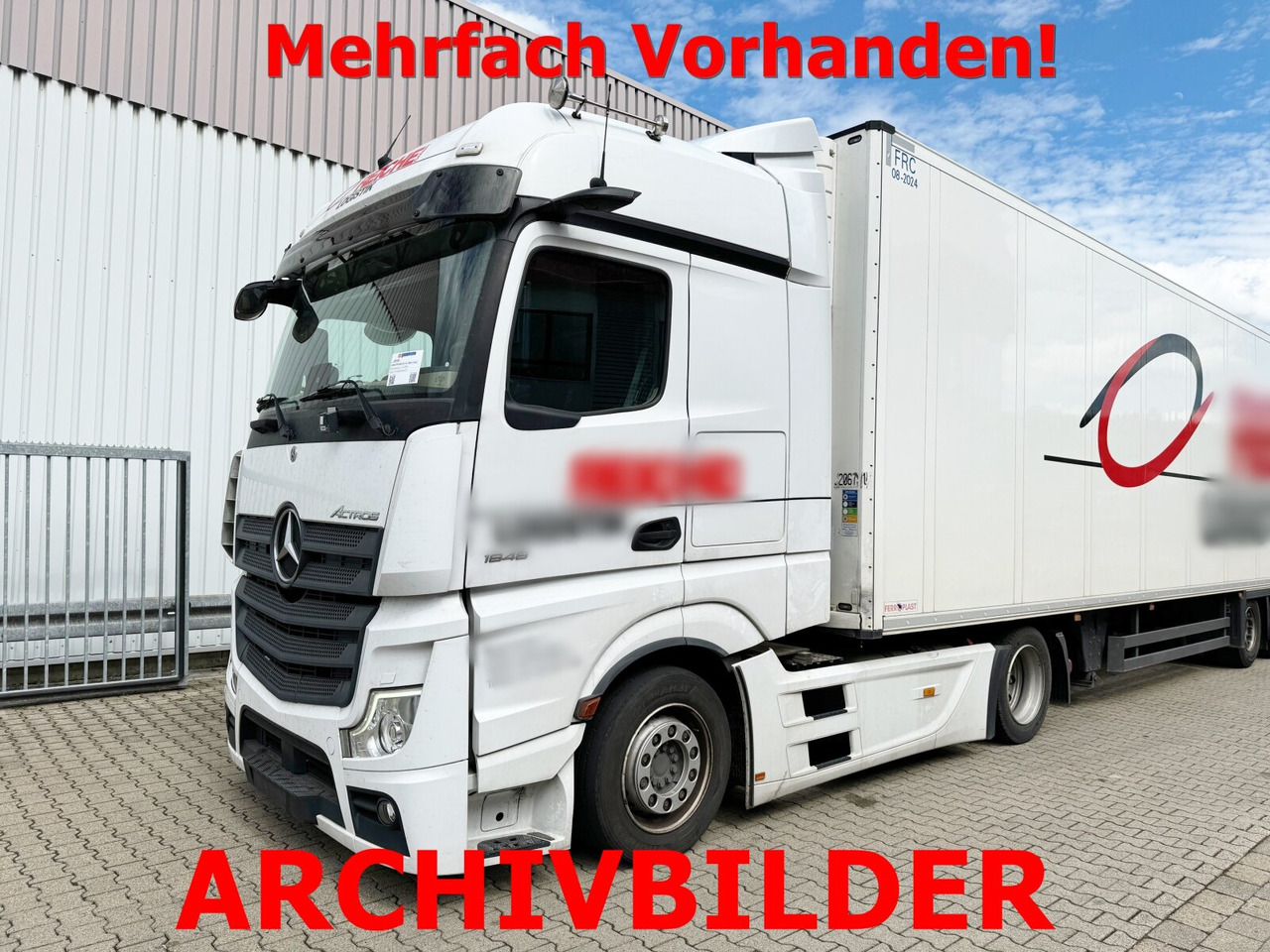 Mercedes-Benz Actros 1848 LS 4x2 Actros 1848 LS 4x2, Vollumer ,Retarder - Gjysmë-kamion: foto 1 Mercedes-Benz Actros 1848 LS 4x2 Actros 1848 LS 4x2, Vollumer ,Retarder - Gjysmë-kamion: foto 1
