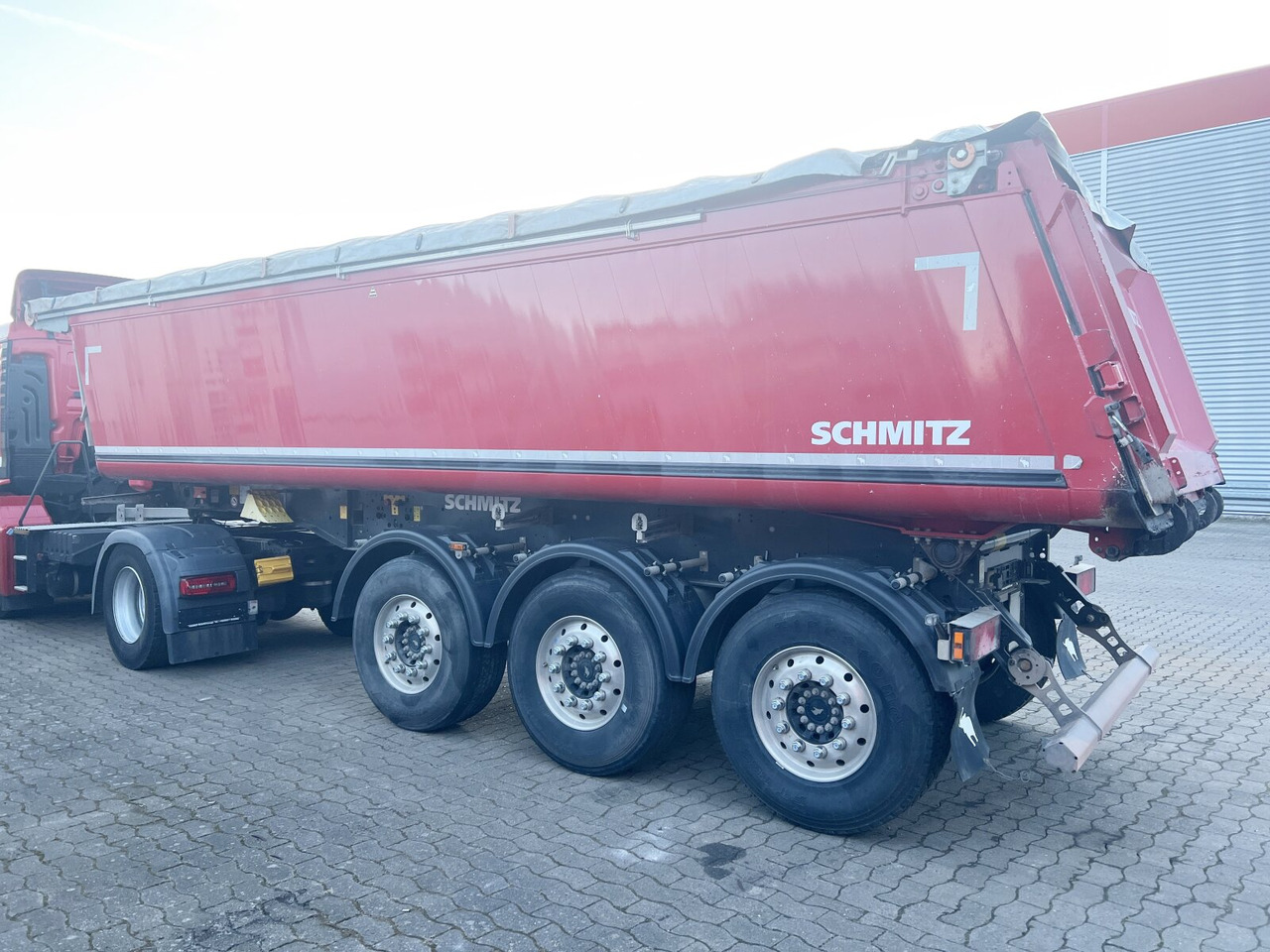 Schmitz Cargobull SKI 24 SL 7.2 SKI 24 SL 7.2, Alumulde ca. 24m³, Liftachse, E-Verdeck, Funk - Gjysmë rimorkio: foto 4 Schmitz Cargobull SKI 24 SL 7.2 SKI 24 SL 7.2, Alumulde ca. 24m³, Liftachse, E-Verdeck, Funk - Gjysmë rimorkio: foto 4
