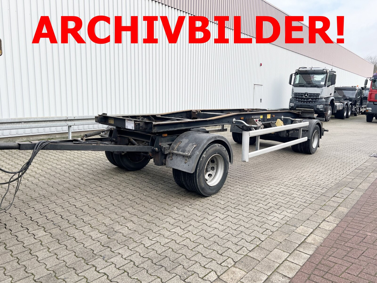 HSA 18.65 Schlittenabroller HUEFFERMANN HSA 18.65 Schlittenabroller - Rimorkio roll-off/ Skip loader: foto 1 HSA 18.65 Schlittenabroller HUEFFERMANN HSA 18.65 Schlittenabroller - Rimorkio roll-off/ Skip loader: foto 1