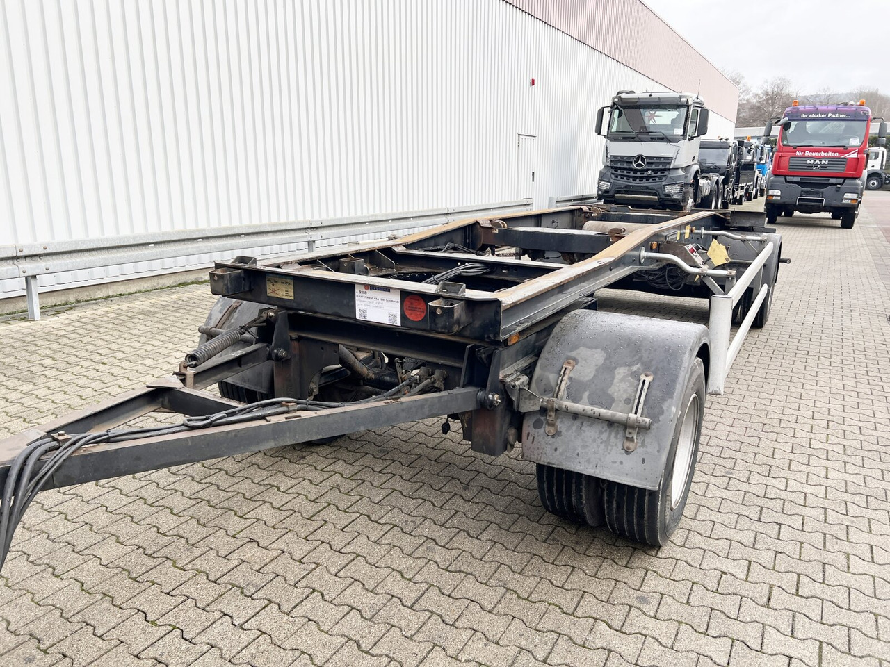HSA 18.65 Schlittenabroller HUEFFERMANN HSA 18.65 Schlittenabroller - Rimorkio roll-off/ Skip loader: foto 4 HSA 18.65 Schlittenabroller HUEFFERMANN HSA 18.65 Schlittenabroller - Rimorkio roll-off/ Skip loader: foto 4