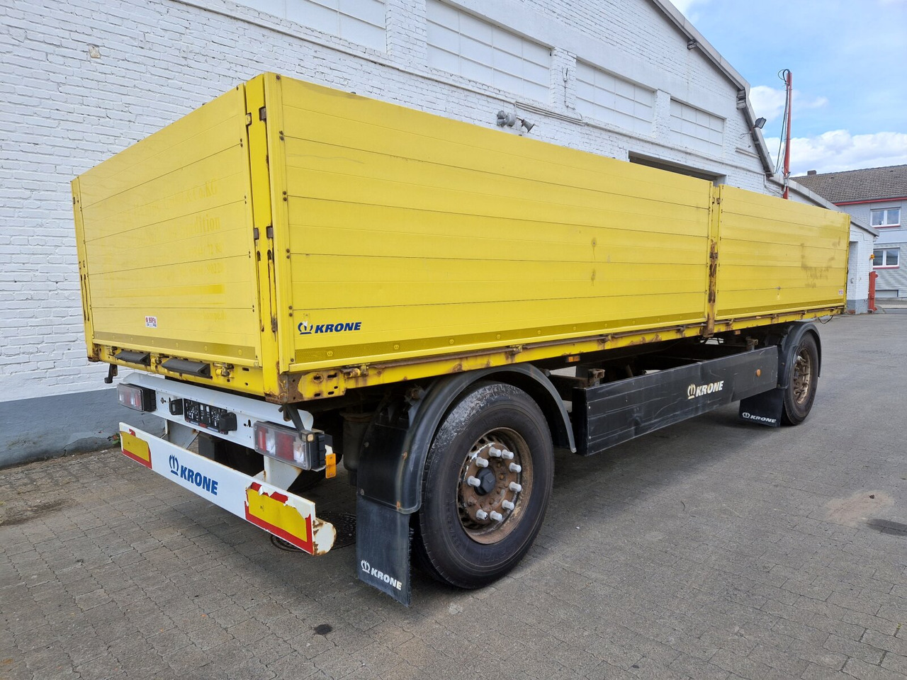 Krone AZP 18 AZP 18 Baustoffanhänger, 5x VORHANDEN! - Rimorkio e hapur/ Platformë: foto 3 Krone AZP 18 AZP 18 Baustoffanhänger, 5x VORHANDEN! - Rimorkio e hapur/ Platformë: foto 3