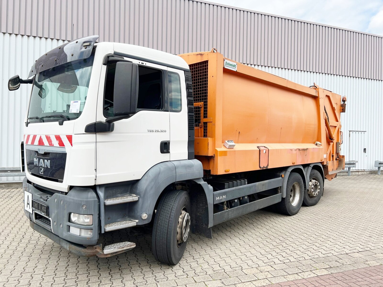 MAN TGS 26.320 6x2-4 BL TGS 26.320/400 6x2-4 BL, Lift-/Lenkachse, Heil PLK 21 M, Zöller-Schüttung - Kamion mbeturinash: foto 1 MAN TGS 26.320 6x2-4 BL TGS 26.320/400 6x2-4 BL, Lift-/Lenkachse, Heil PLK 21 M, Zöller-Schüttung - Kamion mbeturinash: foto 1