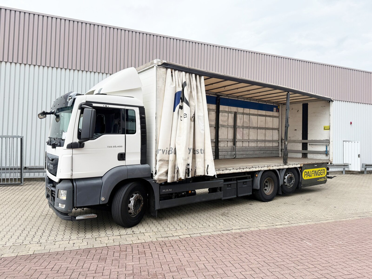 MAN TGS 26.400 6x2-4 LL TGS 26.400 6x2-4 LL, Lenk-/Liftachse - Kamion me karroceri të hapur, Kamion me vinç: foto 1 MAN TGS 26.400 6x2-4 LL TGS 26.400 6x2-4 LL, Lenk-/Liftachse - Kamion me karroceri të hapur, Kamion me vinç: foto 1