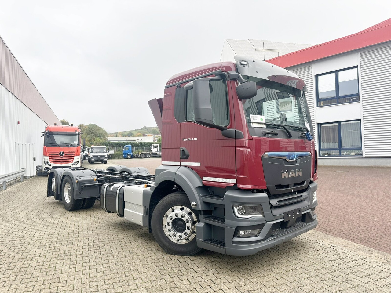 Kamion kabinë-shasi i ri MAN TGS 26.440 6x2-4 LL CH TGS 26.440 6x2-4 LL CH, Lenk-/Liftachse, Navi, LED: foto 8