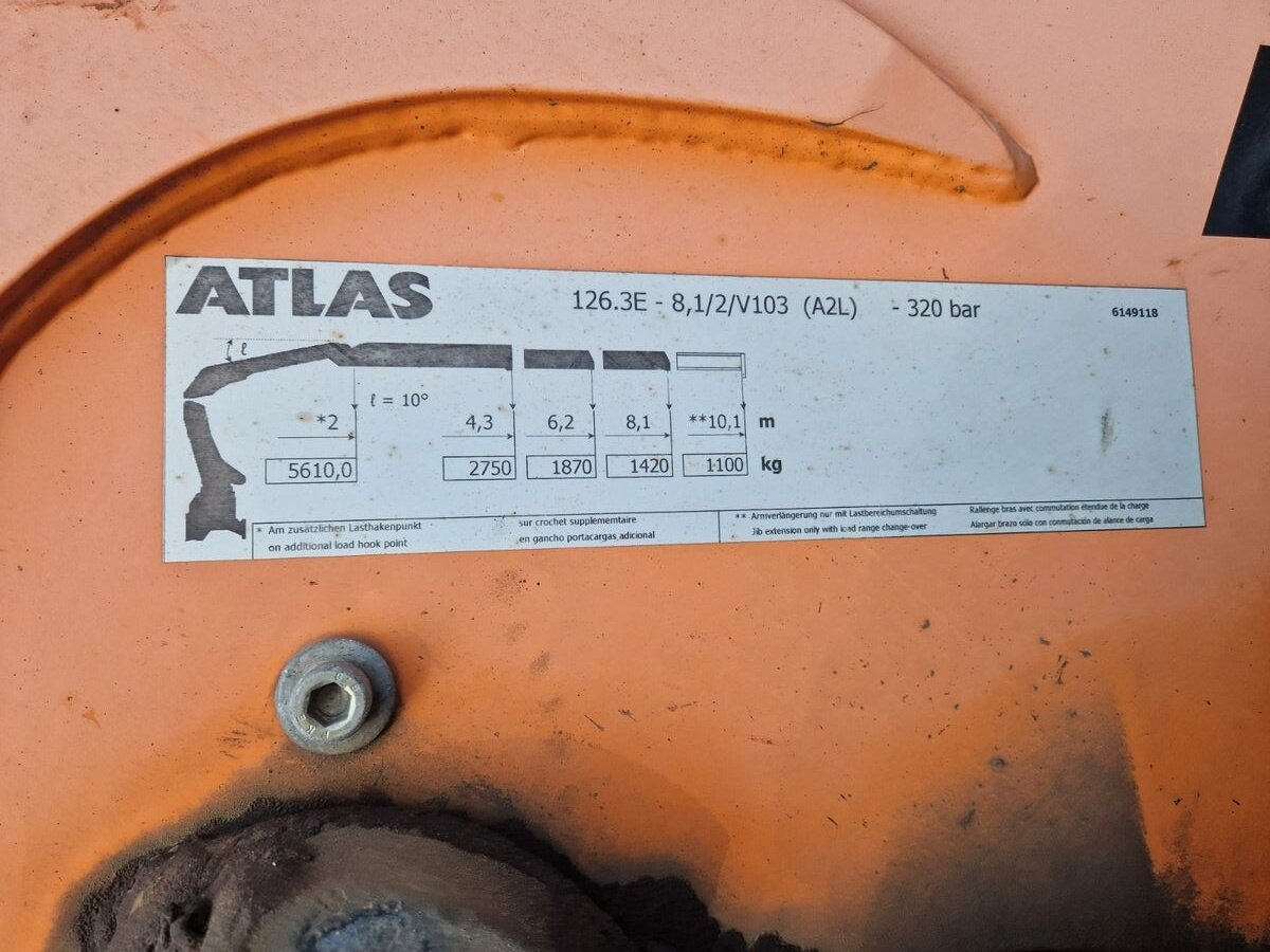 MAN TGS 28.440 6x2-4 BL TGS 28.440 6x2-4 BL, Atlas Kran VDL Abrollanlage, Funk, Lenk-Liftachse - Kamion vetëngarkues, Kamion me vinç: foto 3 MAN TGS 28.440 6x2-4 BL TGS 28.440 6x2-4 BL, Atlas Kran VDL Abrollanlage, Funk, Lenk-Liftachse - Kamion vetëngarkues, Kamion me vinç: foto 3