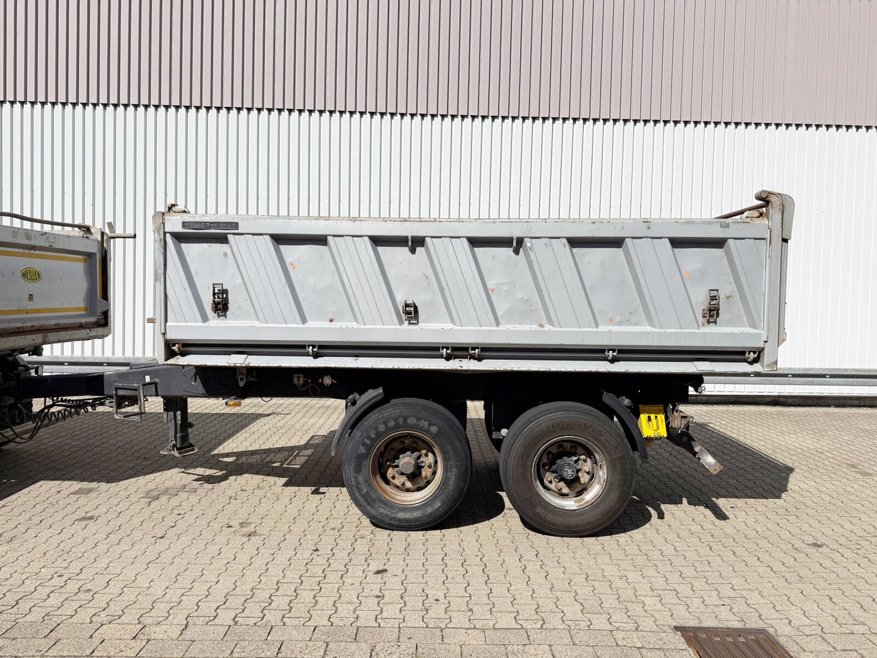 Meiller MZDA 18/21 MZDA 18/21, Stahlbordwände, ca. 10m³ - Rimorkio e hapur/ Platformë: foto 4 Meiller MZDA 18/21 MZDA 18/21, Stahlbordwände, ca. 10m³ - Rimorkio e hapur/ Platformë: foto 4