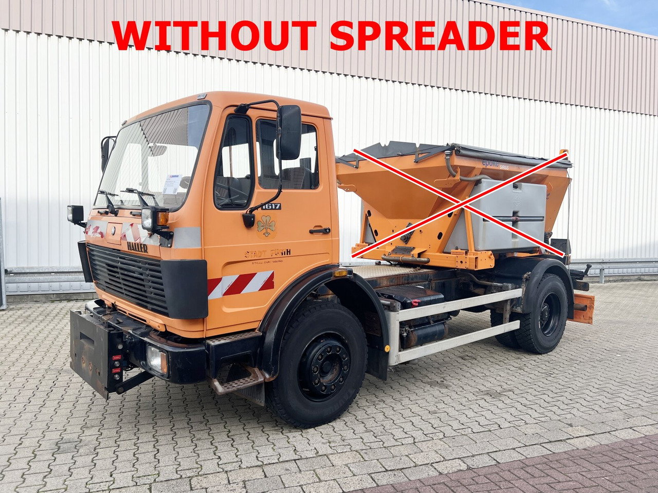 Mercedes-Benz 1617 C 4x2 1617 C 4x2, Winterdienstausstattung - Makinë për heqjen e borës: foto 1 Mercedes-Benz 1617 C 4x2 1617 C 4x2, Winterdienstausstattung - Makinë për heqjen e borës: foto 1