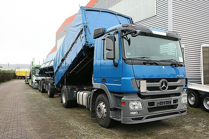 Kamion vetëshkarkues Mercedes-Benz Actros 1841L 4x2 1841L 4x2 Lück Getreidekipper, Retarder, MP3, 2x VORH.!: foto 11