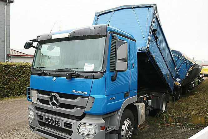 Kamion vetëshkarkues Mercedes-Benz Actros 1841L 4x2 1841L 4x2 Lück Getreidekipper, Retarder, MP3, 2x VORH.!: foto 14