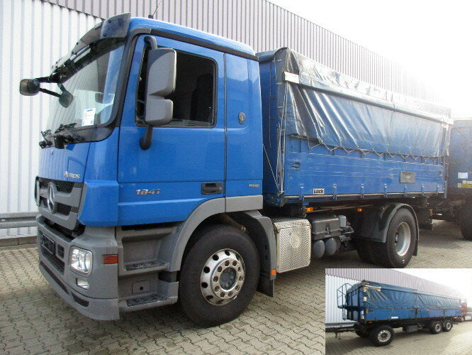 Mercedes-Benz Actros 1841L 4x2 1841L 4x2 Lück Getreidekipper, Retarder, MP3, 2x VORH.! - Kamion vetëshkarkues: foto 1 Mercedes-Benz Actros 1841L 4x2 1841L 4x2 Lück Getreidekipper, Retarder, MP3, 2x VORH.! - Kamion vetëshkarkues: foto 1