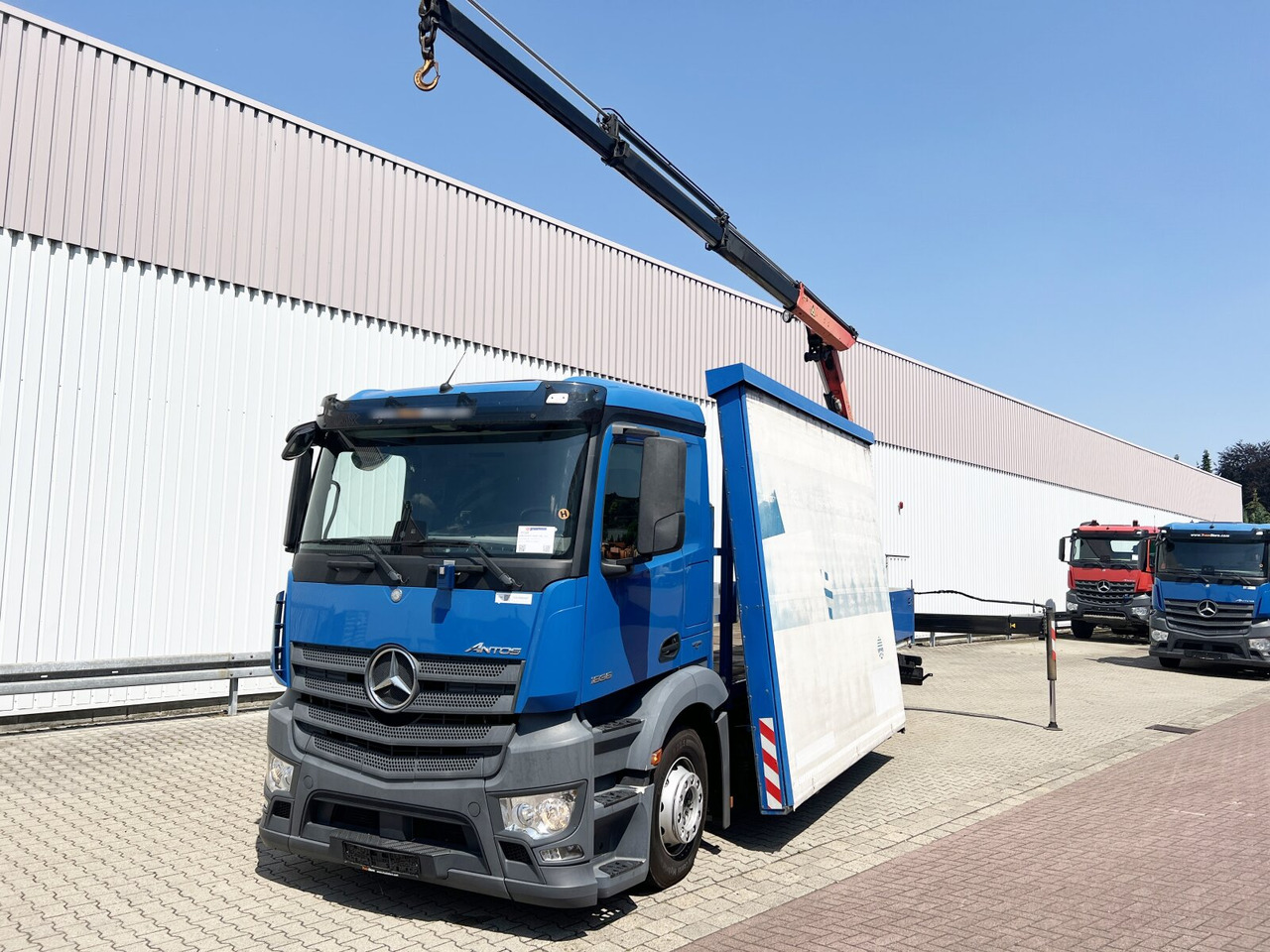 Kamion me vinç Mercedes-Benz Antos 1836 L 4x2 Antos 1836 L 4x2, Glastransporter, Heckkran Palfinger Pk 12002-EH, Funk: foto 8