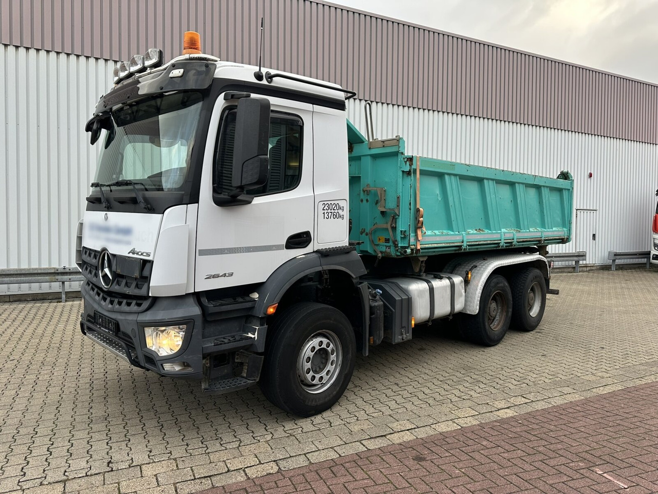 Mercedes-Benz Arocs 2643 K 6x4 Arocs 2643 K 6x4, Rollplane, Meiller - Kamion vetëshkarkues: foto 1 Mercedes-Benz Arocs 2643 K 6x4 Arocs 2643 K 6x4, Rollplane, Meiller - Kamion vetëshkarkues: foto 1