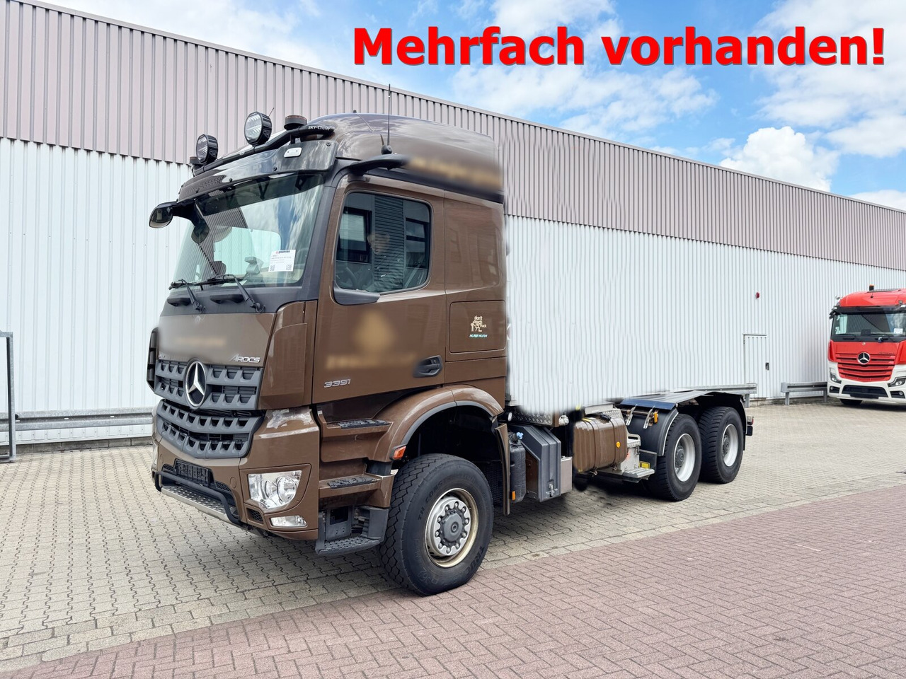 Mercedes-Benz Arocs 3351 LS 6x6 Arocs 3351 LS 6x6, Grounder, MirrorCam, Navi - Kamion kabinë-shasi: foto 1 Mercedes-Benz Arocs 3351 LS 6x6 Arocs 3351 LS 6x6, Grounder, MirrorCam, Navi - Kamion kabinë-shasi: foto 1
