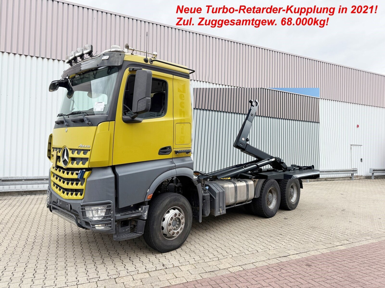 Mercedes-Benz Arocs 3363 K 6x4 Arocs 3363 K 6x4, Grounder, Turbo-Retarder-Kupplung - Kamion vetëngarkues: foto 1 Mercedes-Benz Arocs 3363 K 6x4 Arocs 3363 K 6x4, Grounder, Turbo-Retarder-Kupplung - Kamion vetëngarkues: foto 1