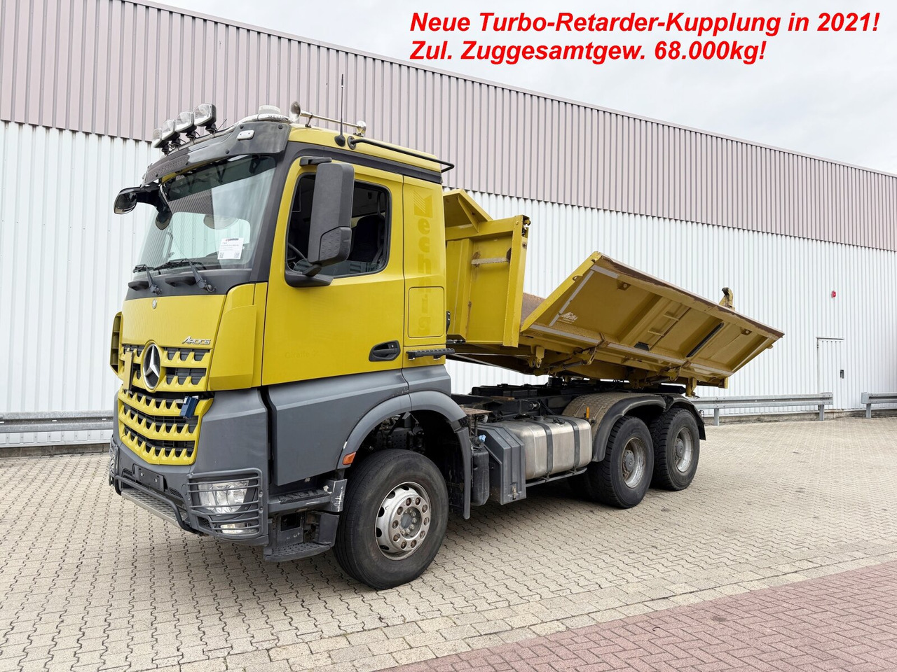 Mercedes-Benz Arocs 3363 K 6x4 Arocs 3363 K 6x4, Grounder, Turbo-Retarder-Kupplung, Bordmatik - Kamion vetëshkarkues: foto 1 Mercedes-Benz Arocs 3363 K 6x4 Arocs 3363 K 6x4, Grounder, Turbo-Retarder-Kupplung, Bordmatik - Kamion vetëshkarkues: foto 1