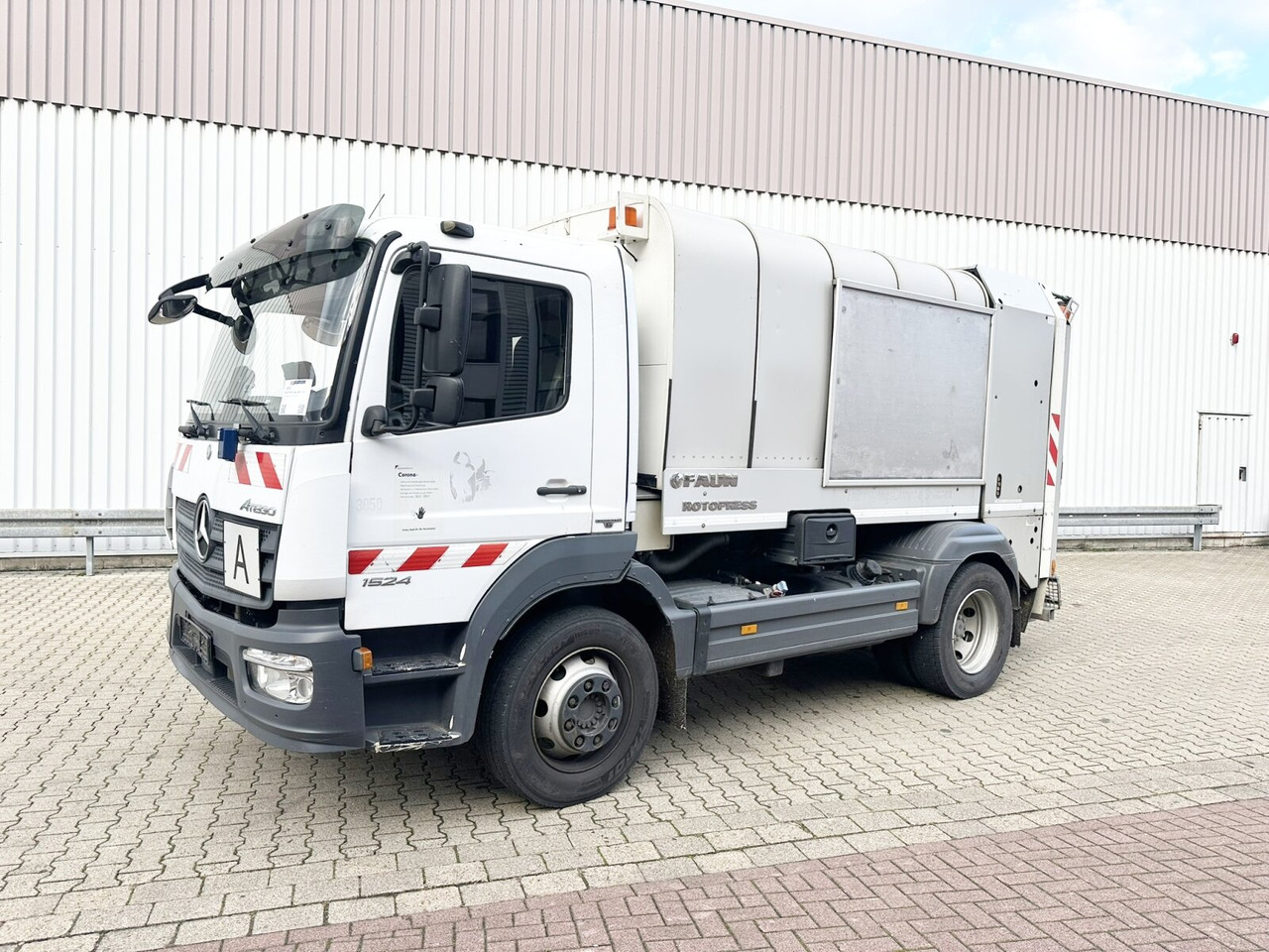 Mercedes-Benz Atego 1624 L 4x2 Atego 1624 L 4x2, Retarder, Faun Rotopress, Zöller-Schüttung - Kamion mbeturinash: foto 1 Mercedes-Benz Atego 1624 L 4x2 Atego 1624 L 4x2, Retarder, Faun Rotopress, Zöller-Schüttung - Kamion mbeturinash: foto 1