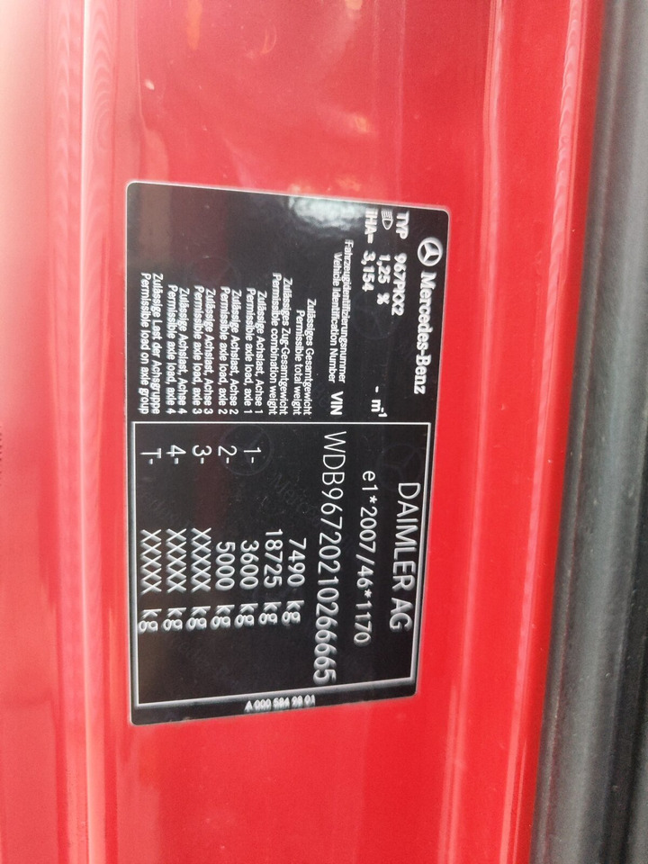 Mercedes-Benz Atego 818 K 4x2 Atego 818 K 4x2, Meiller-Kipper, 2 x AHK - Kamion vetëshkarkues: foto 2 Mercedes-Benz Atego 818 K 4x2 Atego 818 K 4x2, Meiller-Kipper, 2 x AHK - Kamion vetëshkarkues: foto 2