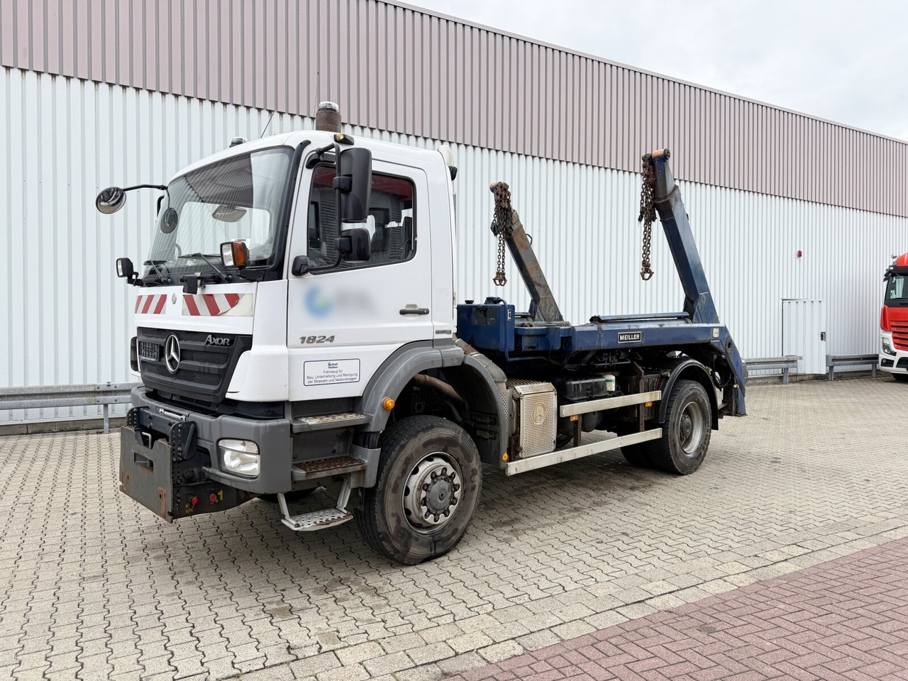 Fadromë ngarkuese Mercedes-Benz Axor 1824 AK 4x4 Axor 1824 AK 4x4, Tele-Absetzer, Winterdienstausstattung: foto 8